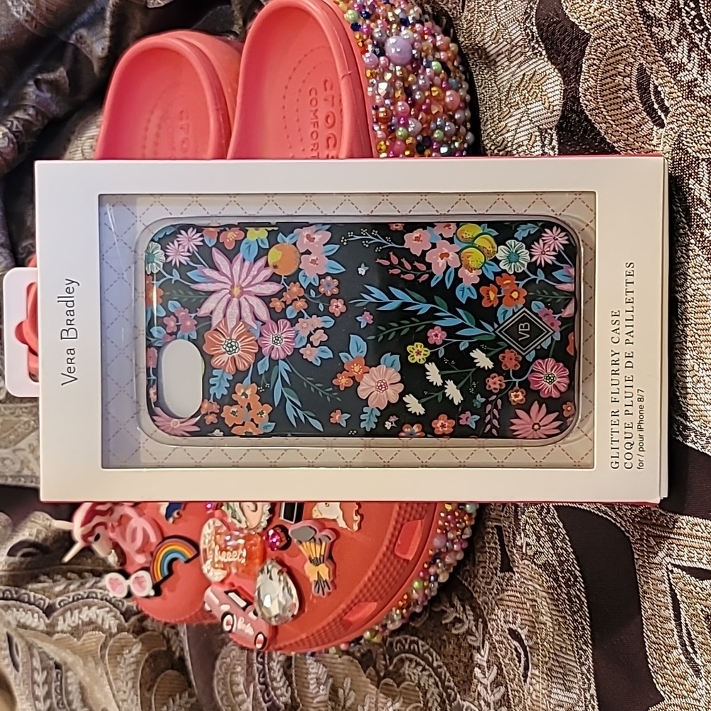 Vera Bradley Glitter Flurry Case iPhone 8/7